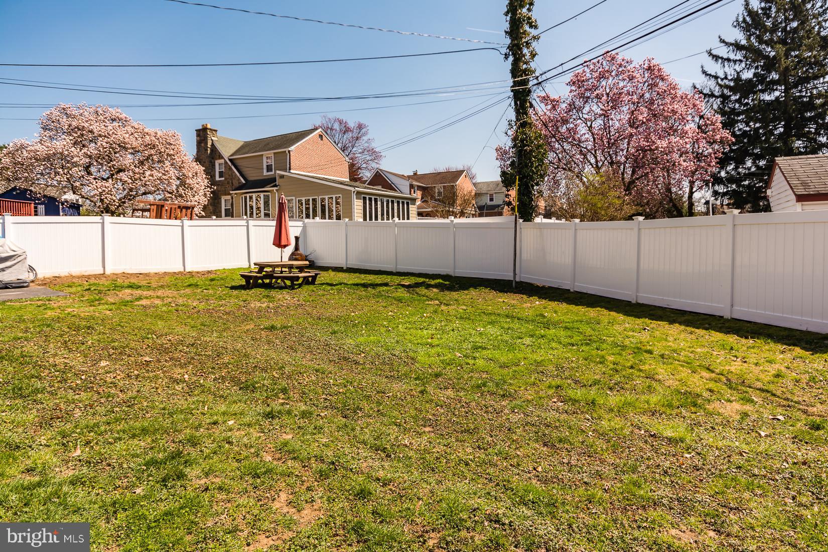 679 Andrew Road Springfield, PA 19064 - Photo 16 of 18 Oversized Backyard
