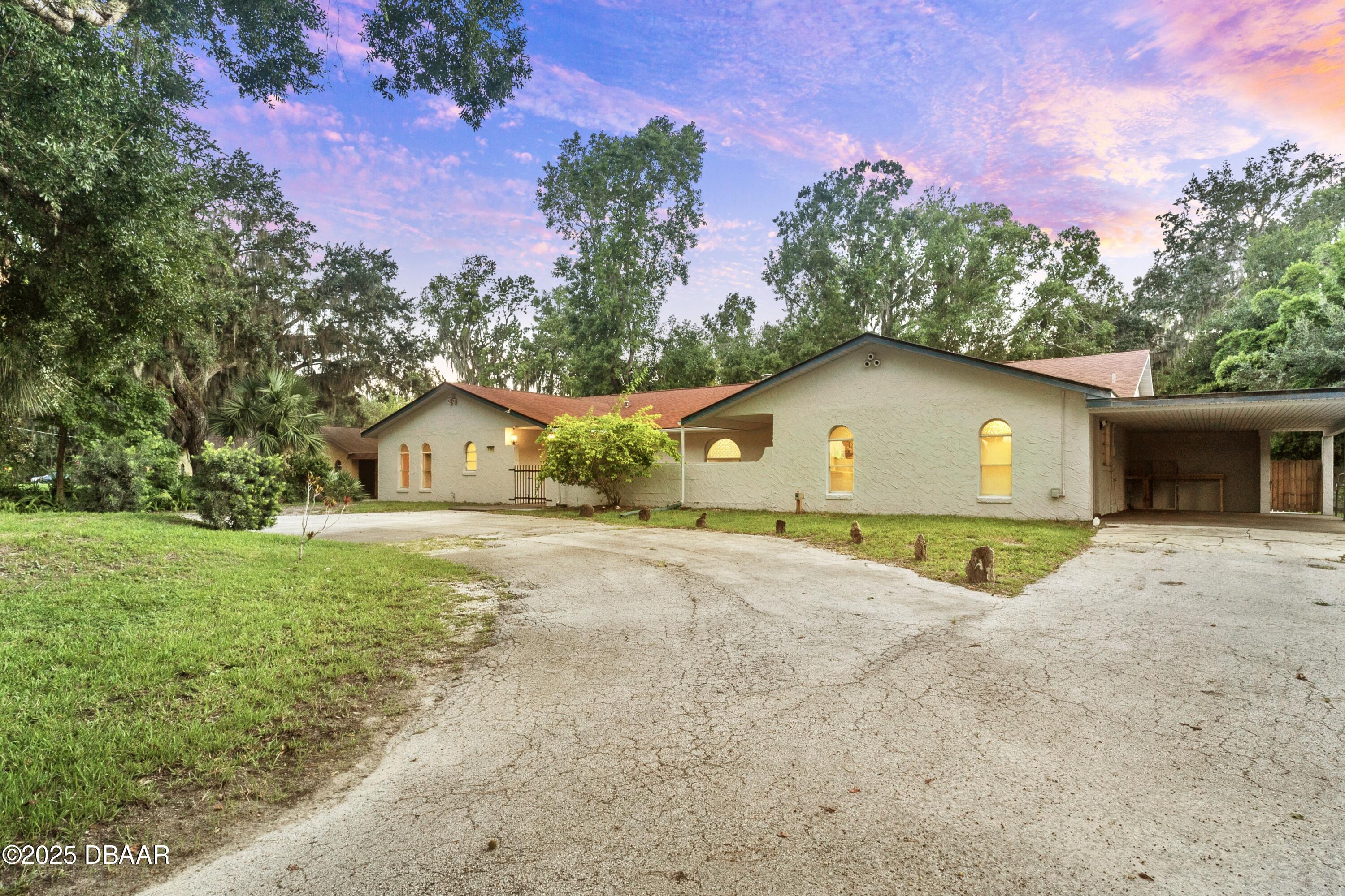 1870 Air Park Road Edgewater, FL 32141 - Photo 2 of 39 Front View/ Right Side