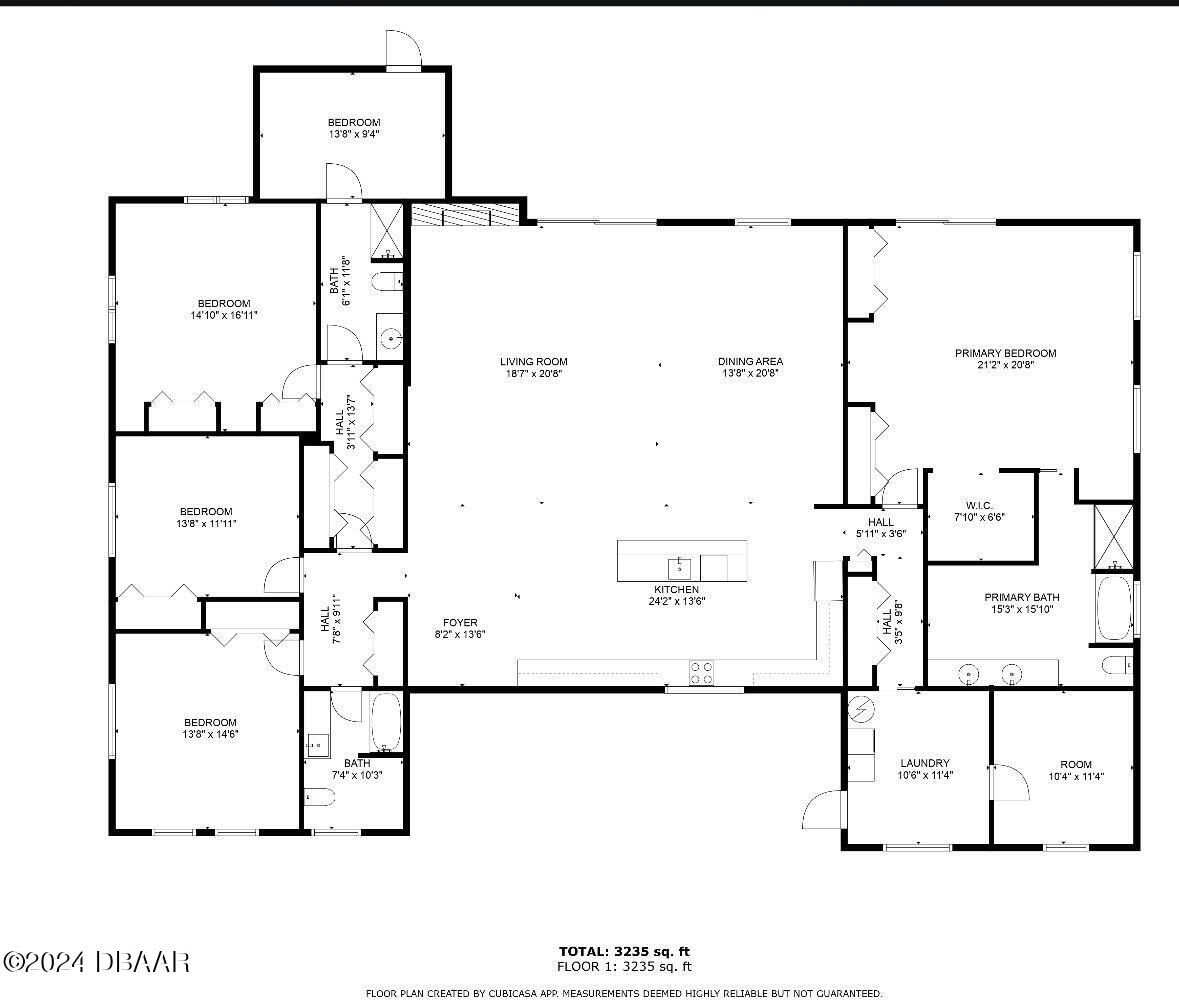 1870 Air Park Road Edgewater, FL 32141 - Photo 39 of 39 Floor Plan