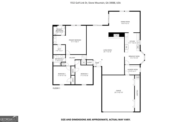 view of a floor plan