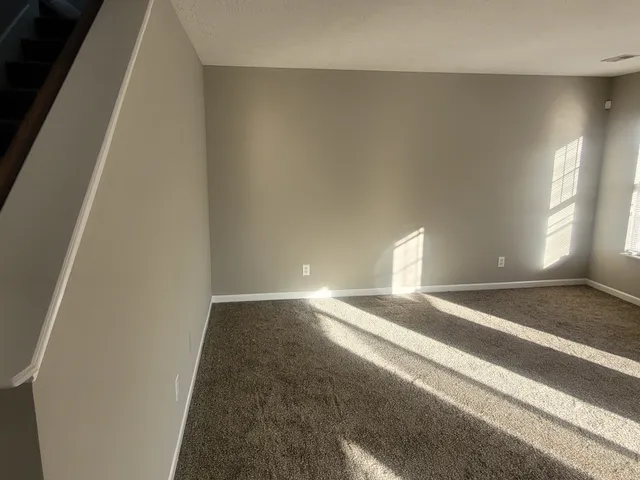 a view of empty room