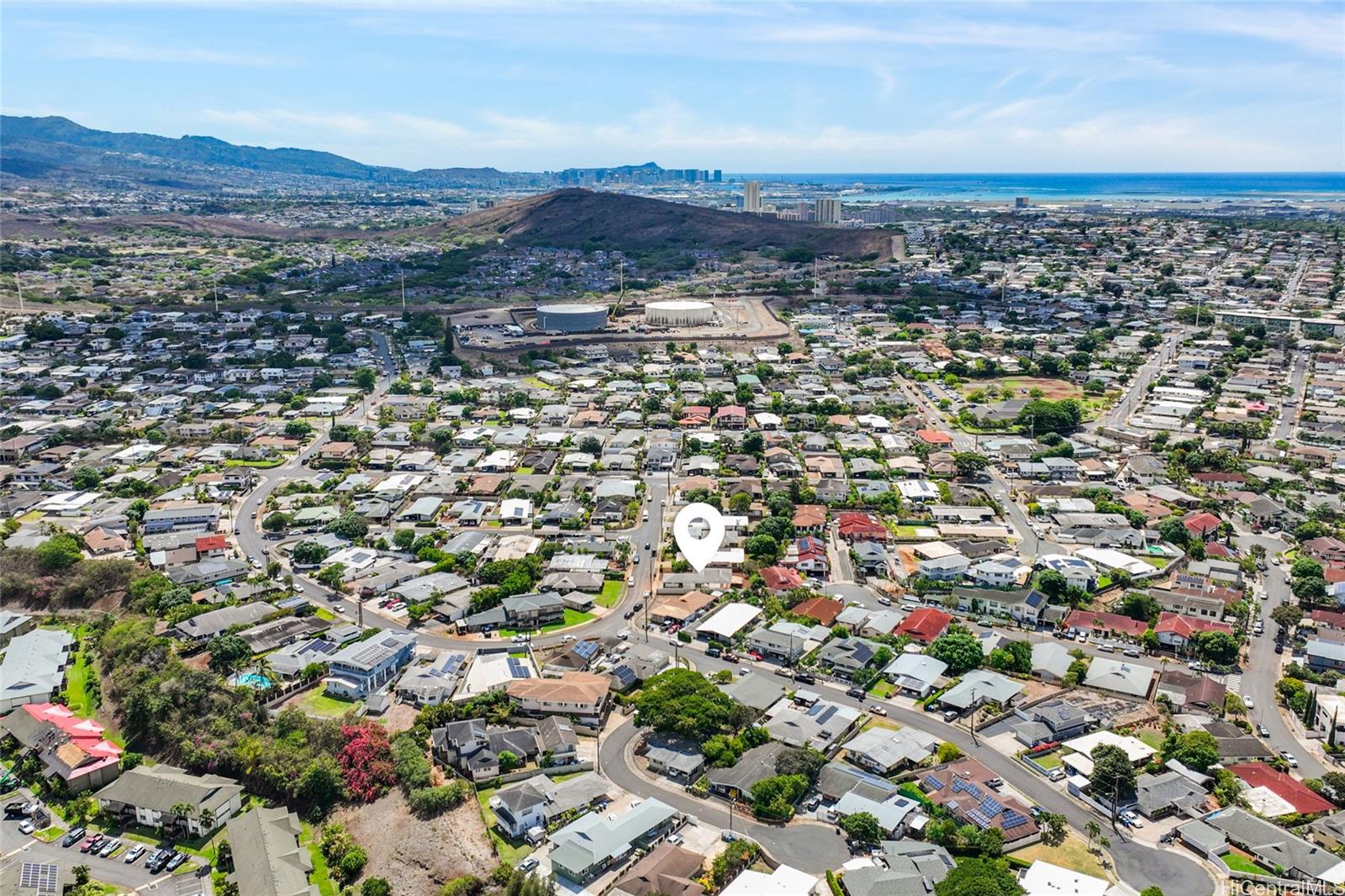 1238 Molehu Drive Honolulu, HI 96818 - Photo 25 of 25 an aerial view of residential house and green space