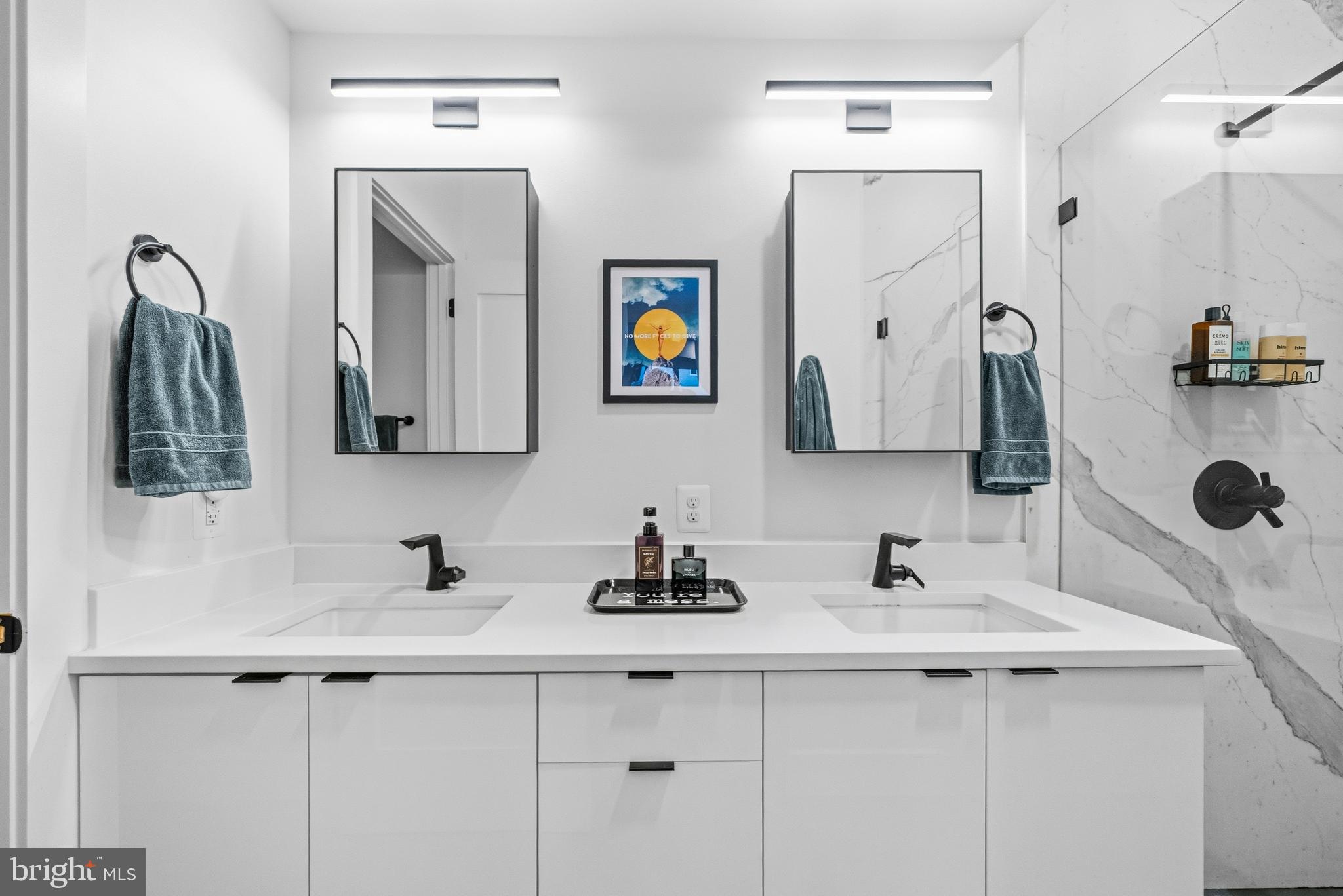 1729 T Street Northwest, Unit 3 Washington, DC 20009 - Photo 22 of 39 Dual vanity primary