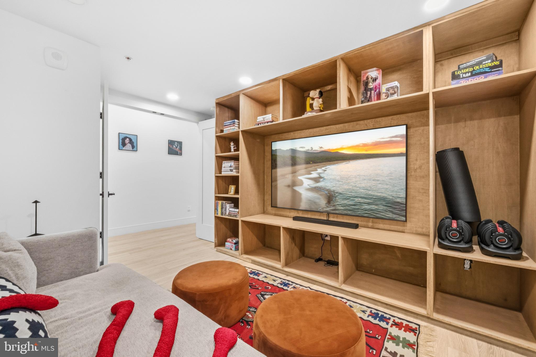 1729 T Street Northwest, Unit 3 Washington, DC 20009 - Photo 25 of 39 Currently a media room