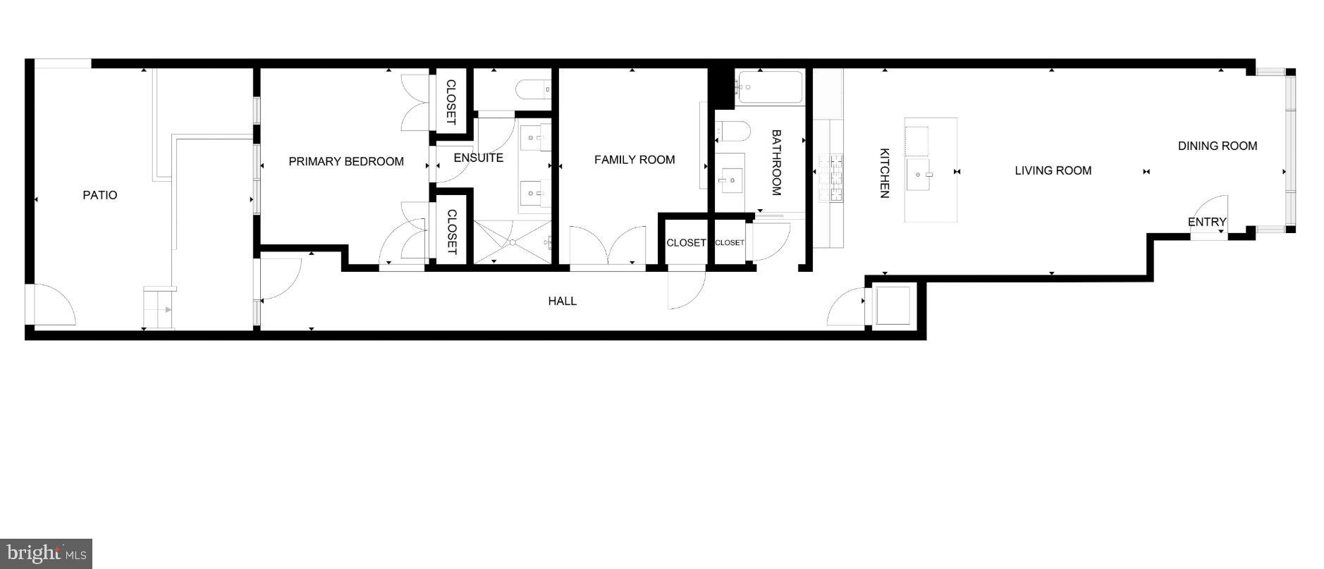 1729 T Street Northwest, Unit 3 Washington, DC 20009 - Photo 38 of 38 a picture of a floor plan