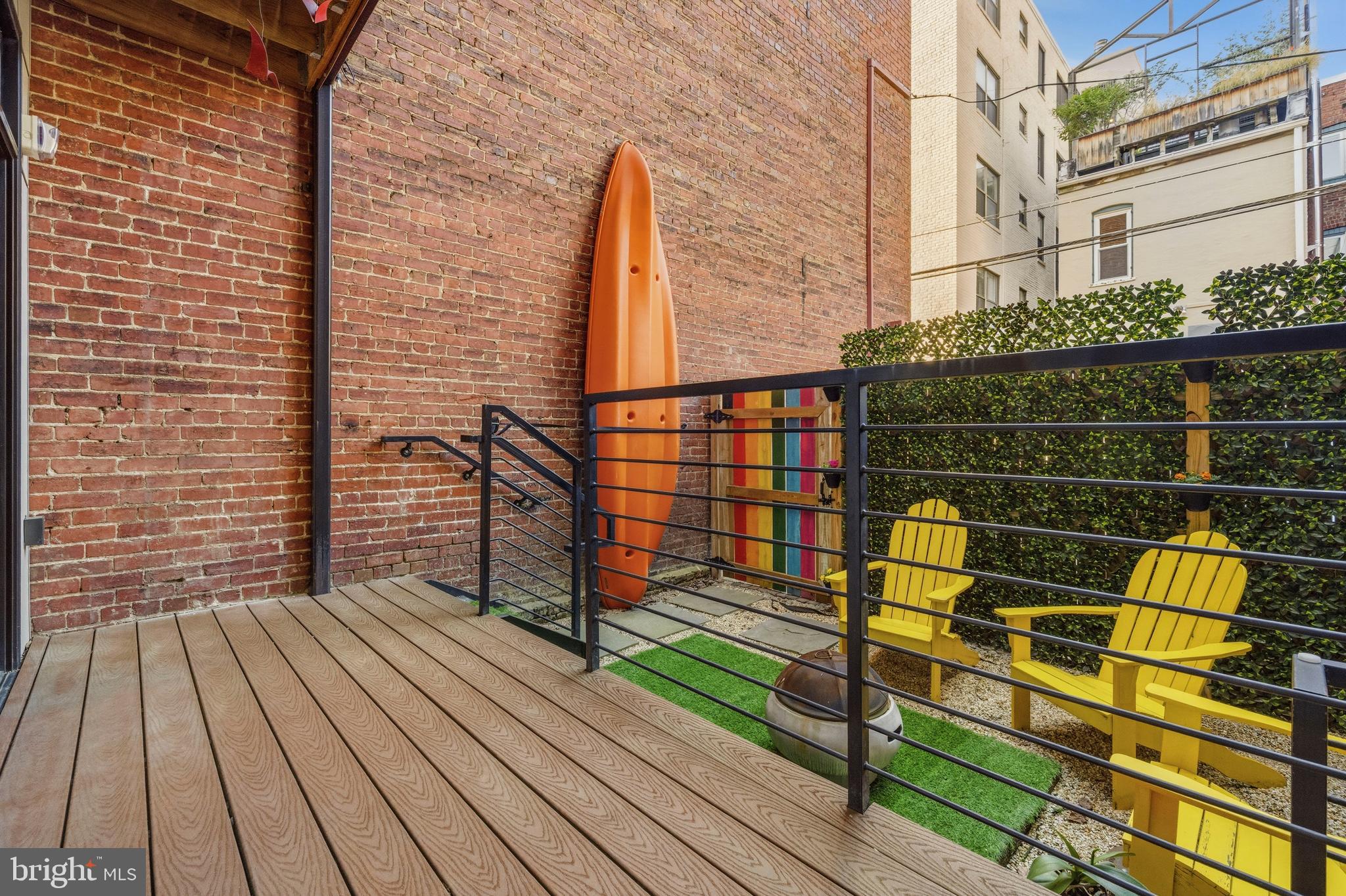 1729 T Street Northwest, Unit 3 Washington, DC 20009 - Photo 32 of 38 a view of outdoor space with seating area
