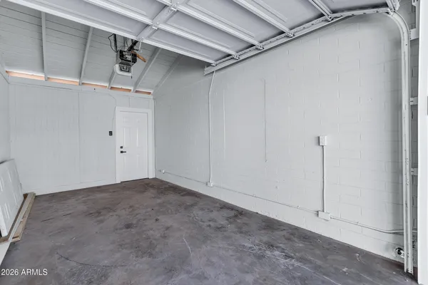 a view of a terrace with a sink