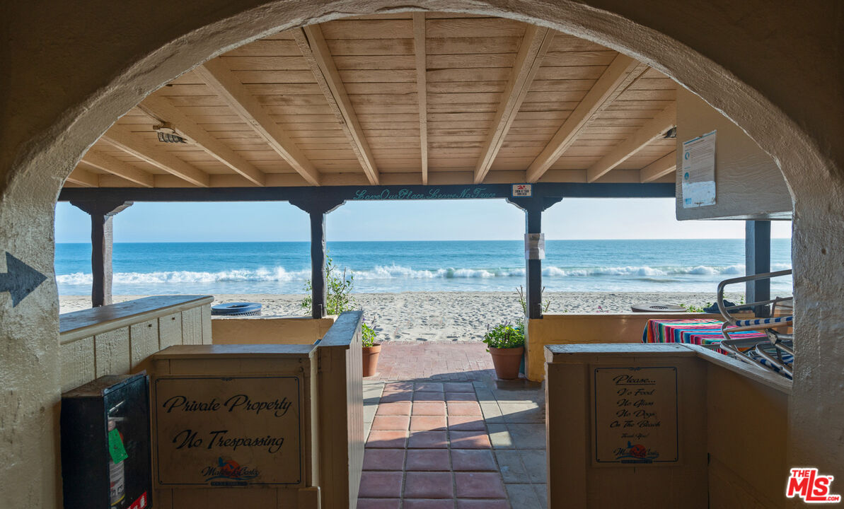21344 Rambla Vista Malibu, CA 90265 - Photo 31 of 32 a view of a balcony with an outdoor space