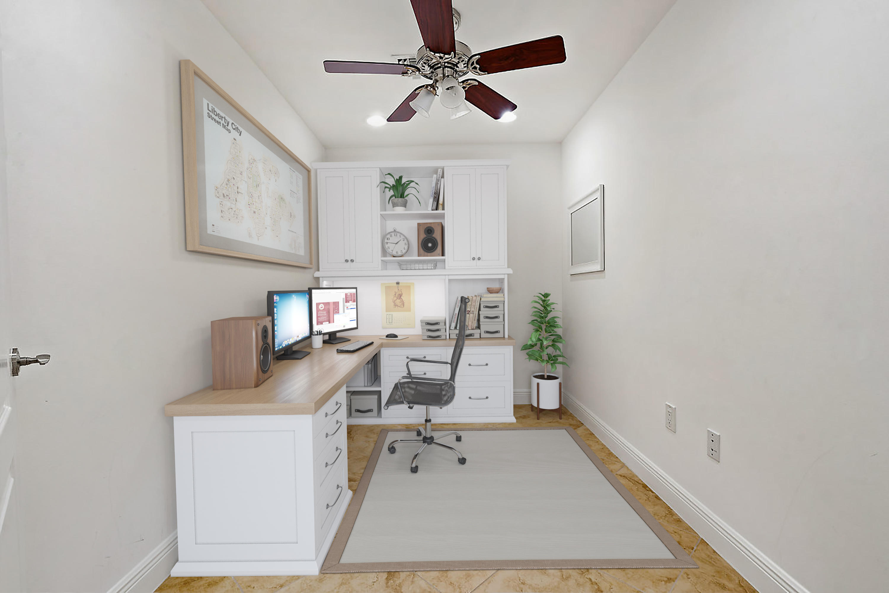 4572 White Cedar Lane Delray Beach, FL 33445 - Photo 13 of 37 a workspace with furniture and window