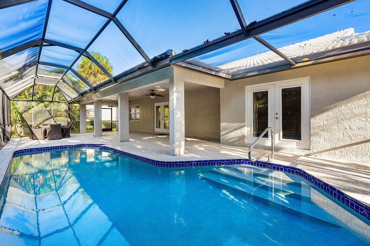 4572 White Cedar Lane Delray Beach, FL 33445 - Photo 31 of 37 a view of swimming pool with a patio