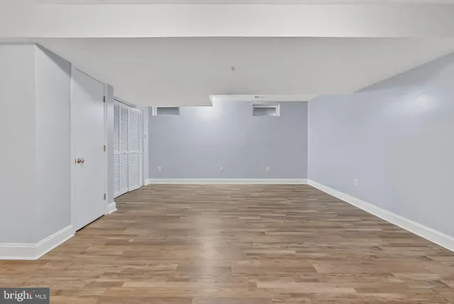 a view of empty room