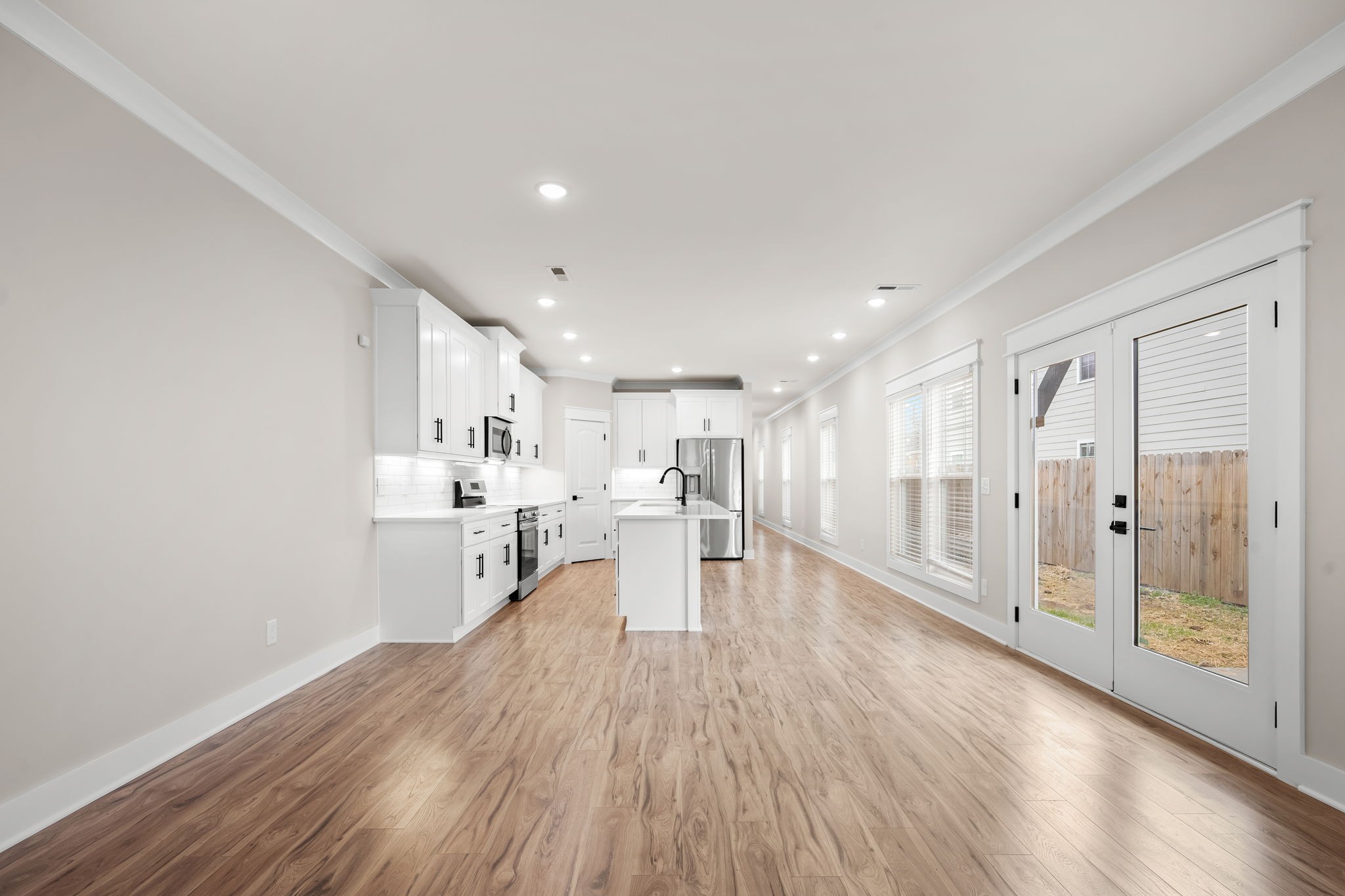 454 East State Street Murfreesboro, TN 37130 - Photo 13 of 41 a view of a kitchen with wooden floor