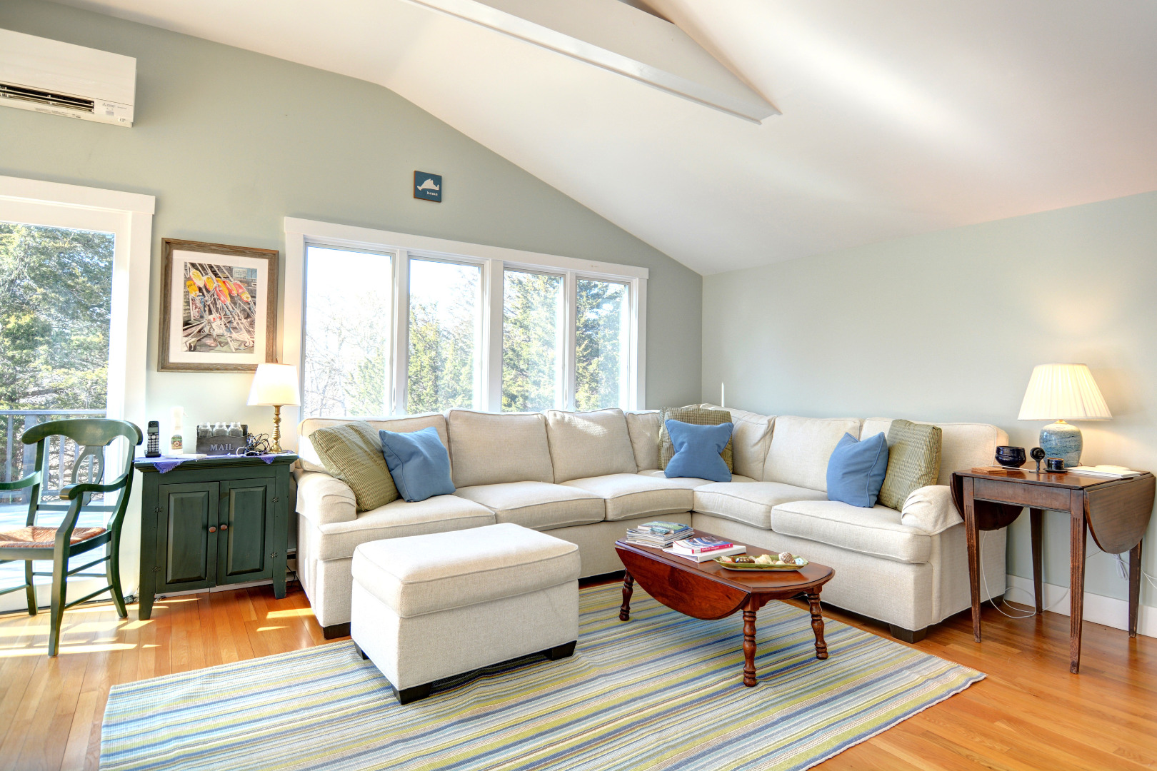 1 Smith Lane Chilmark, MA 02535 - Photo 11 of 27 a living room with furniture a rug and a large window