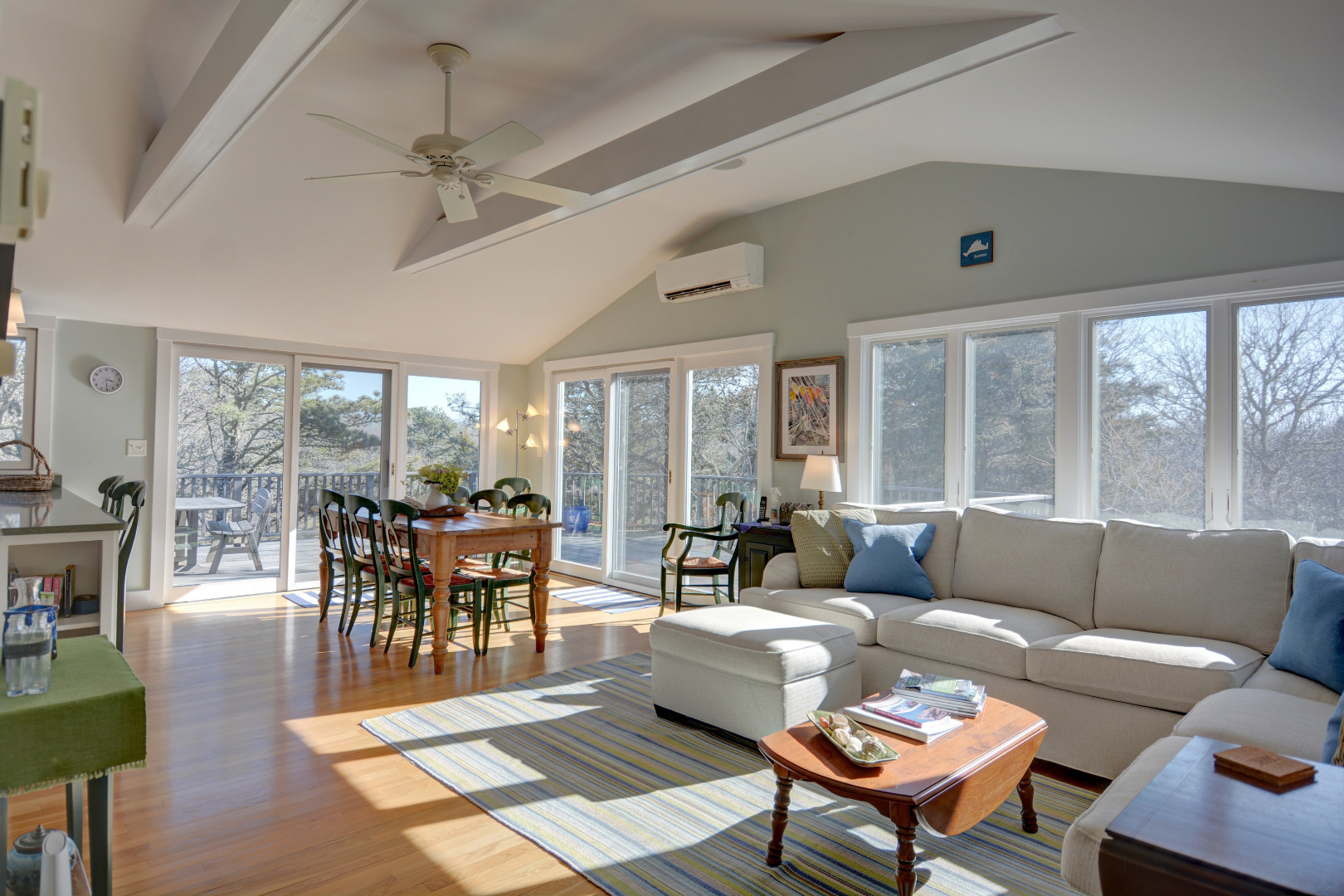 1 Smith Lane Chilmark, MA 02535 - Photo 7 of 27 a living room with furniture and a large window