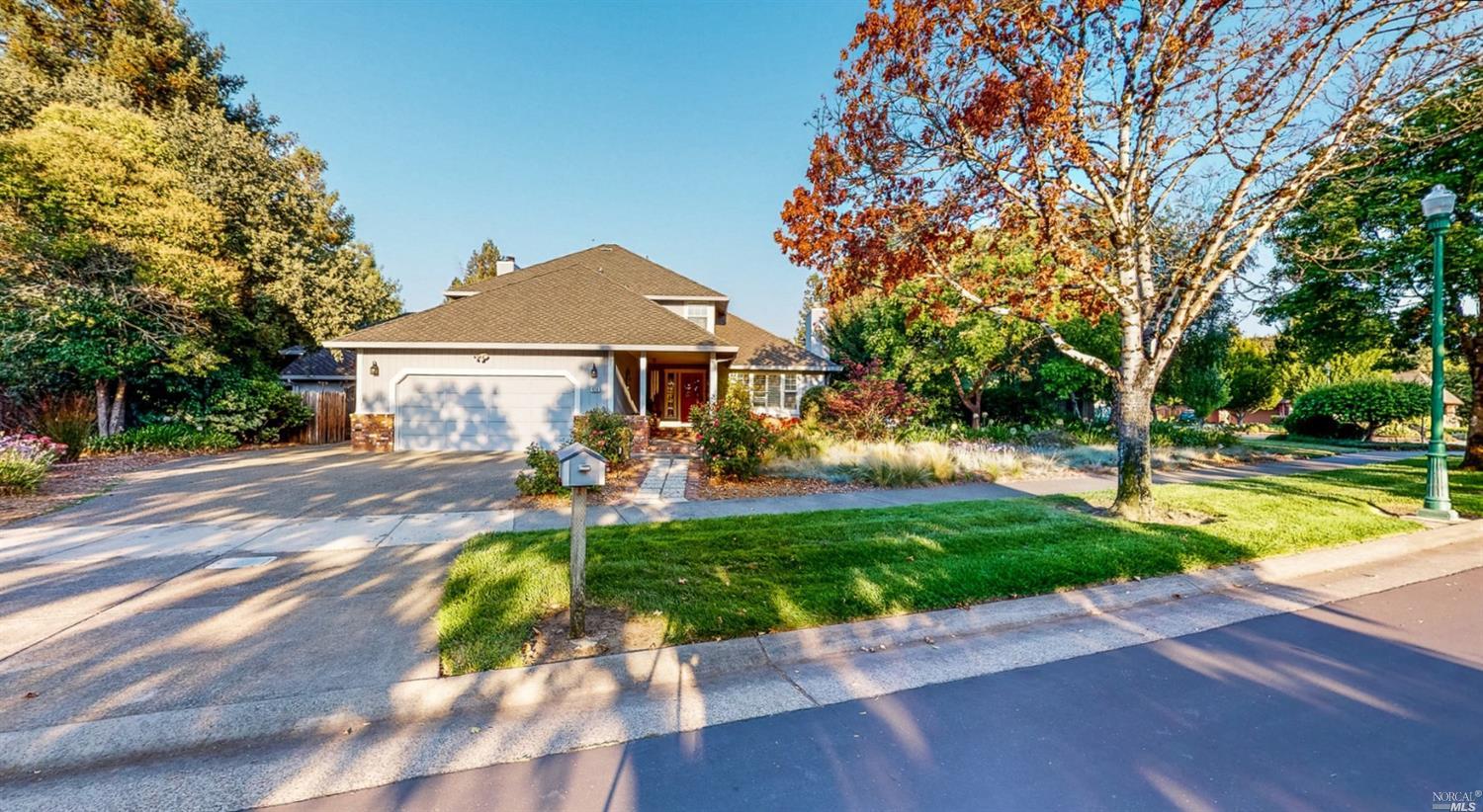 420 Countryside Circle Santa Rosa, CA 95401 - Photo 1 of 1 a view of a house with a yard patio and tree s