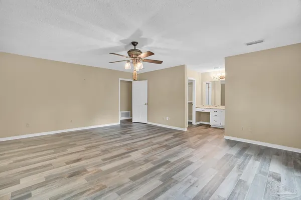 a view of a bathroom with shower