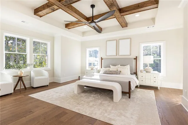 a lamp on a walk in closet