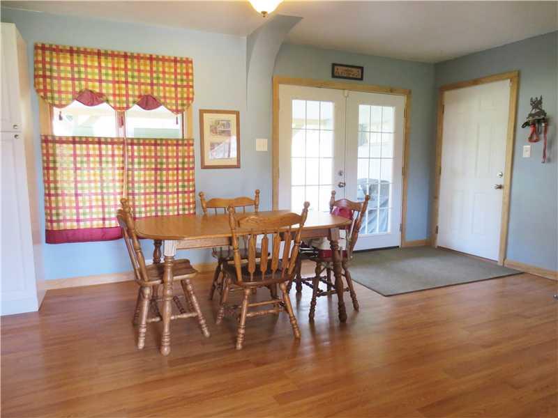 Dining Room. Huge dining area with French doors leading to covered back patio