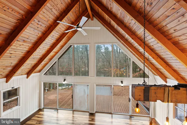 a view of front door