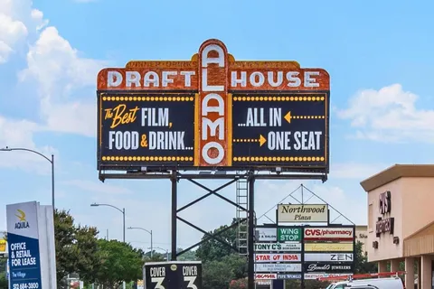 a front view of a multi story building