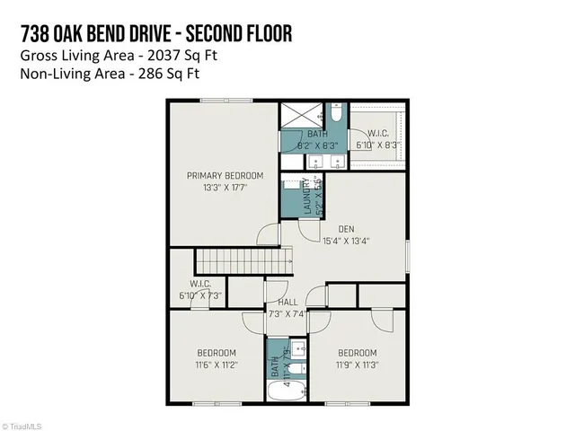 $285,000 | 738 Oak Bend Drive, Asheboro, NC 27203