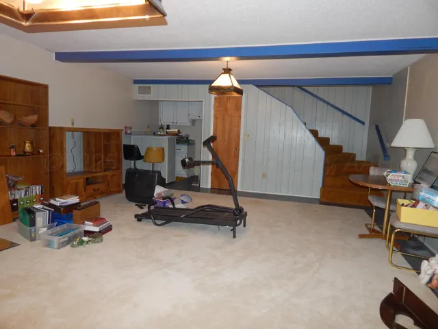 a view of water heater room