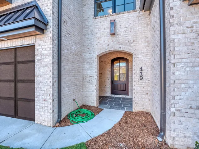 a view of front door of a house