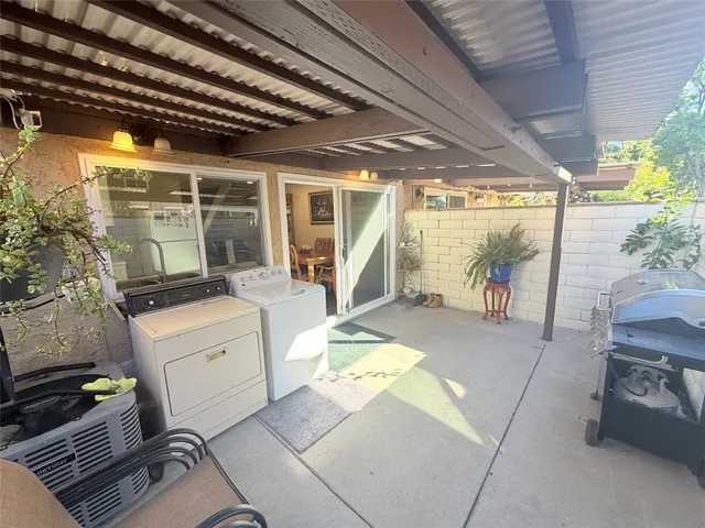 a room with storage and utility