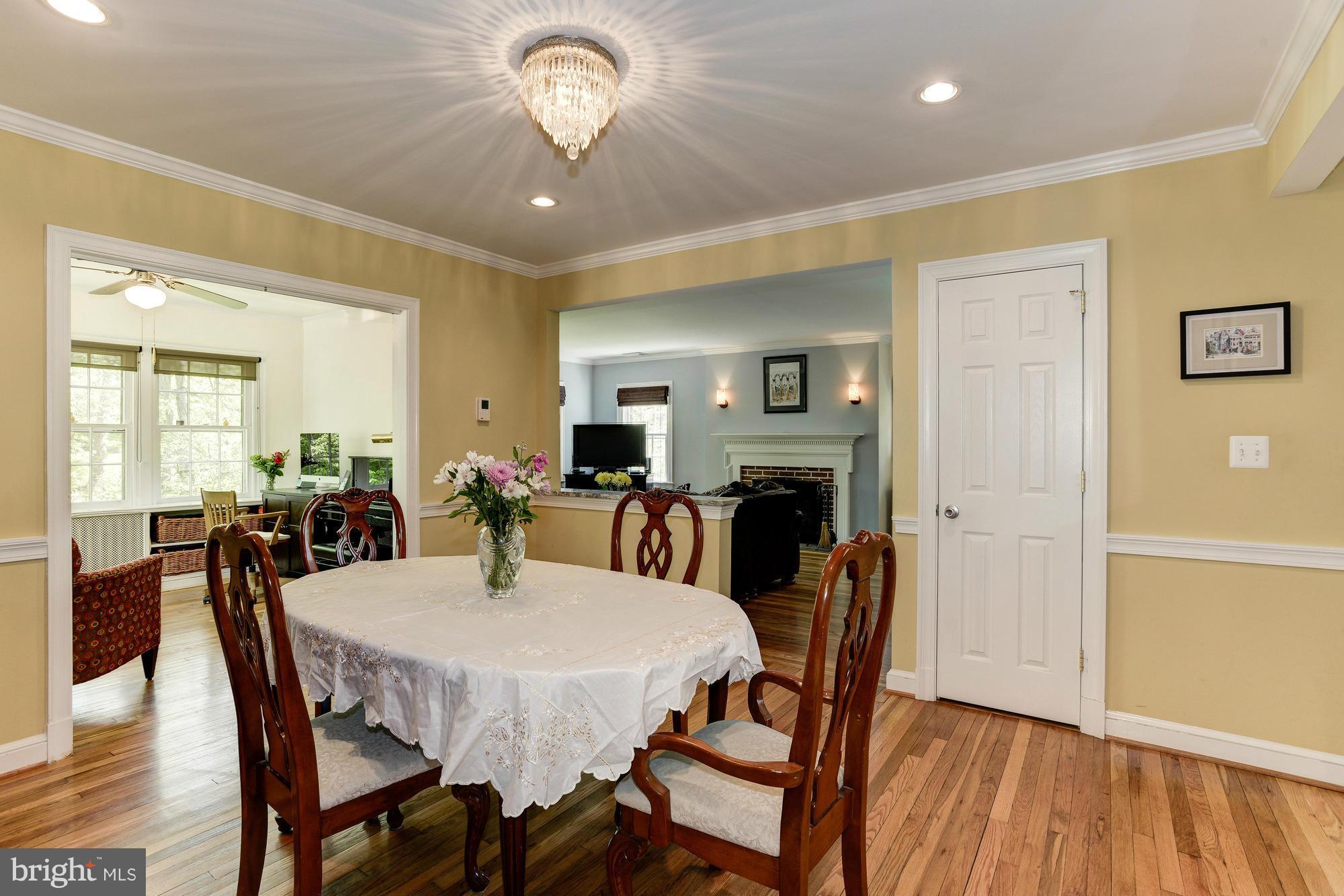 6501 Persimmon Tree Road Cabin John, MD 20818 - Photo 7 of 30 Dining Room