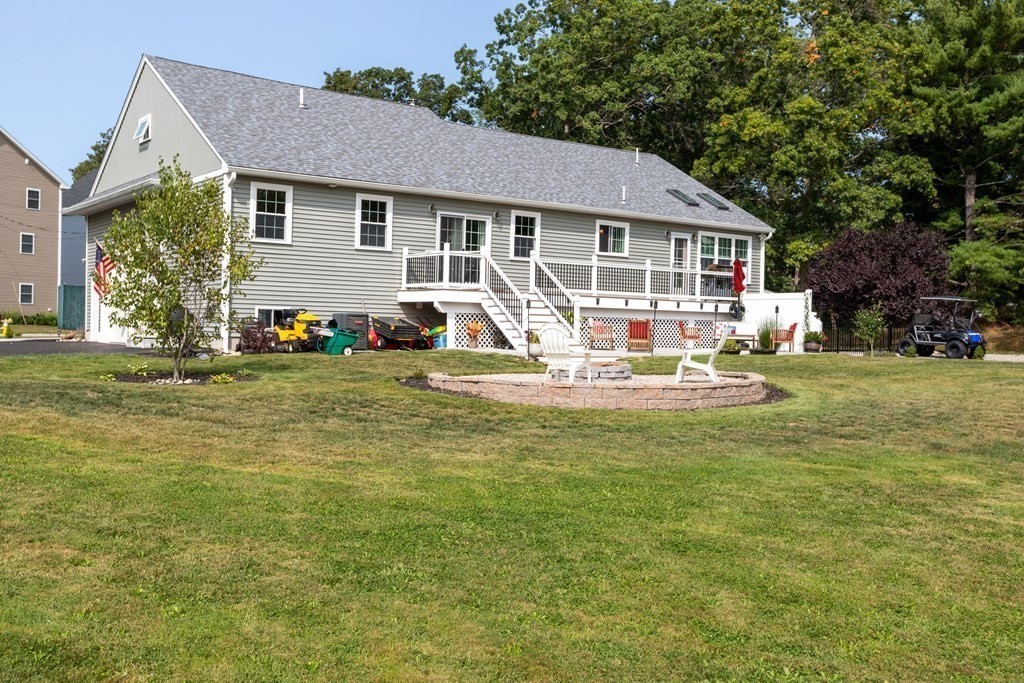 28 Black Point Road Webster, MA 01570 - Photo 39 of 42 a view of a house with swimming pool and sitting area