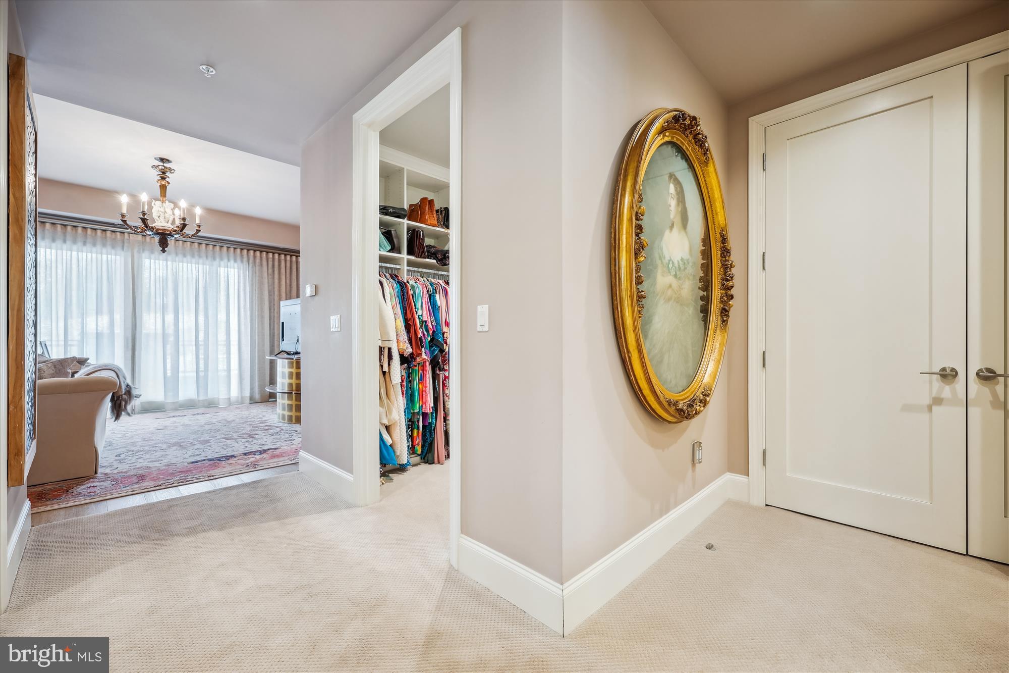 8121 River Road, Unit 451 Bethesda, MD 20817 - Photo 39 of 94 a view of a livingroom with furniture and a chandelier