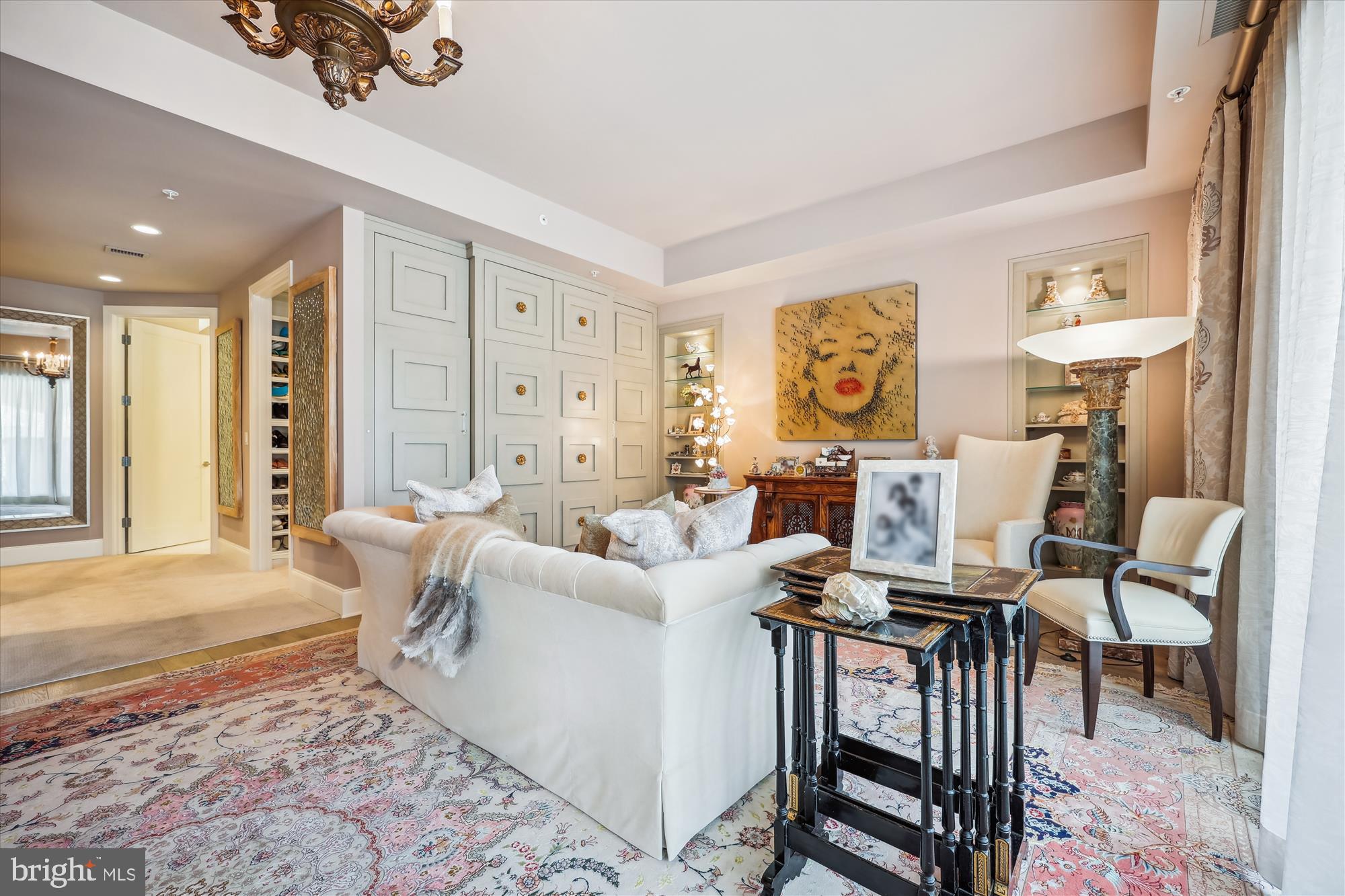 8121 River Road, Unit 451 Bethesda, MD 20817 - Photo 43 of 94 Primary Bedroom - Sitting Area