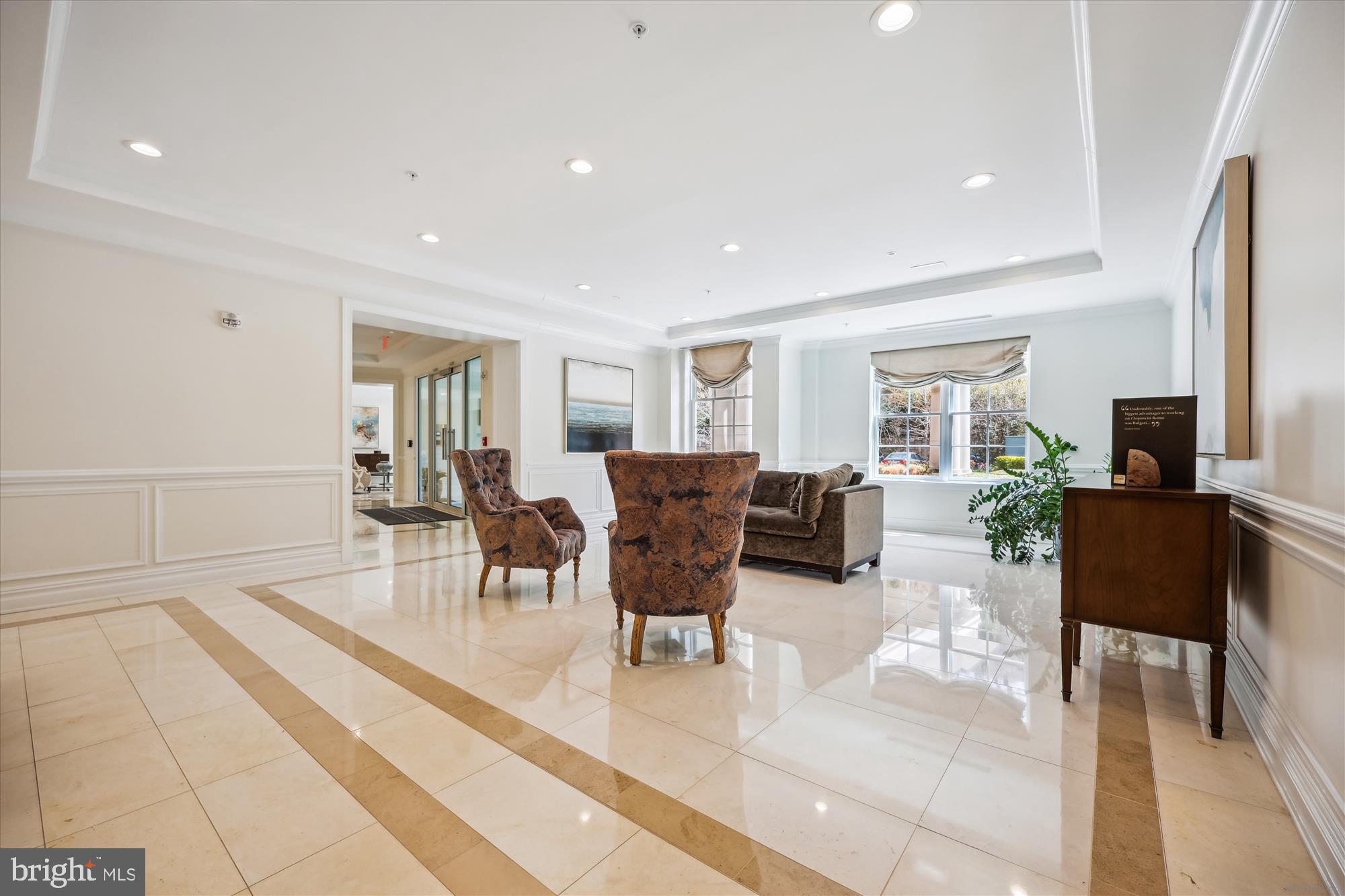 8121 River Road, Unit 451 Bethesda, MD 20817 - Photo 80 of 94 Building Lobby