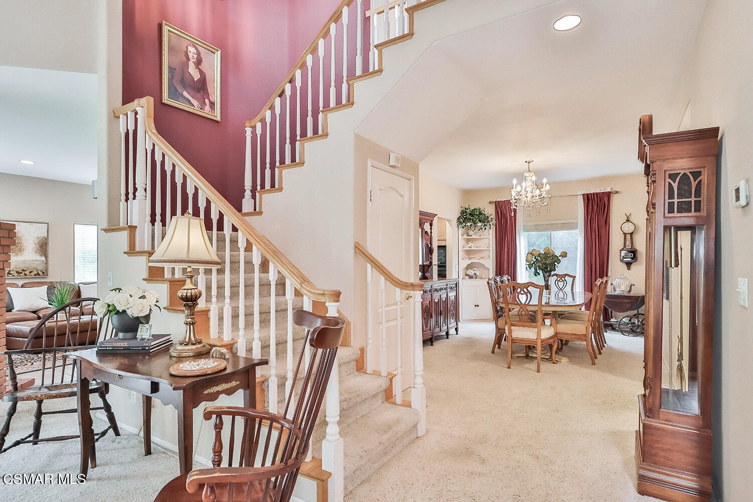 7176 University Drive Moorpark, CA 93021 - Photo 29 of 74 a view of entryway livingroom and hall way with furniture