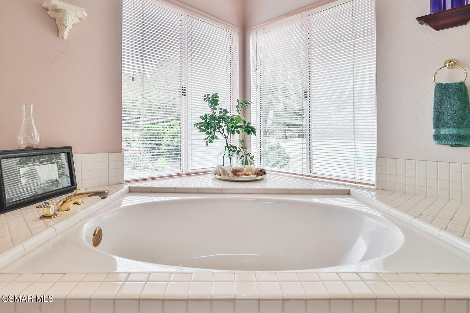 7176 University Drive Moorpark, CA 93021 - Photo 49 of 74 a bath tub sitting in a bathroom next to a window