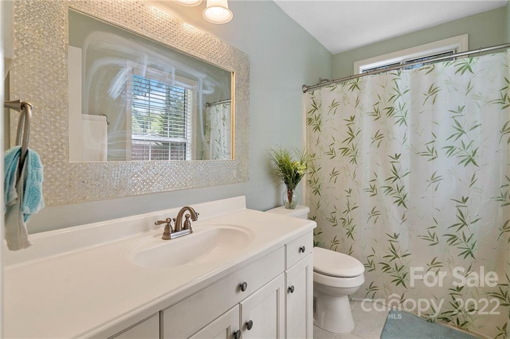 7192 Brookridge Drive Denver, NC 28037 - Photo 18 of 30 a bathroom with a sink a toilet and a mirror