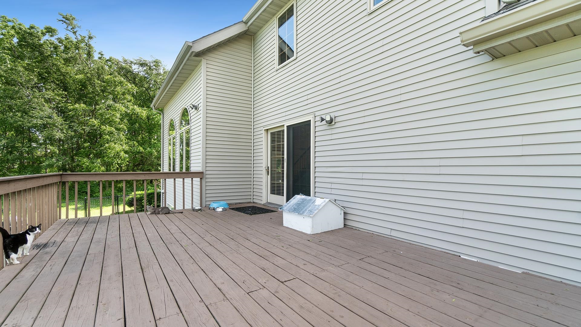 16405 Cannell Road Rockton, IL 61072 - Photo 44 of 53 a view of a wooden deck