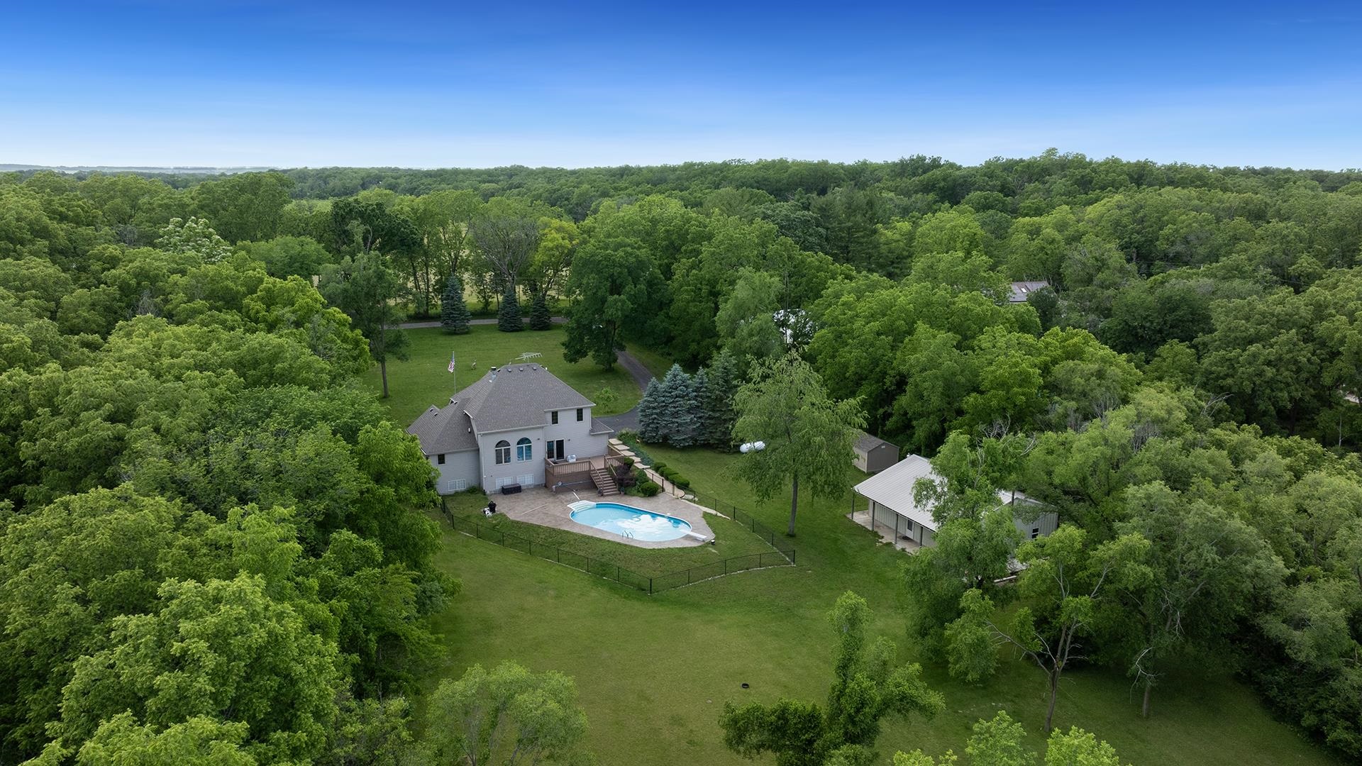16405 Cannell Road Rockton, IL 61072 - Photo 5 of 53 a view of a house with a big yard