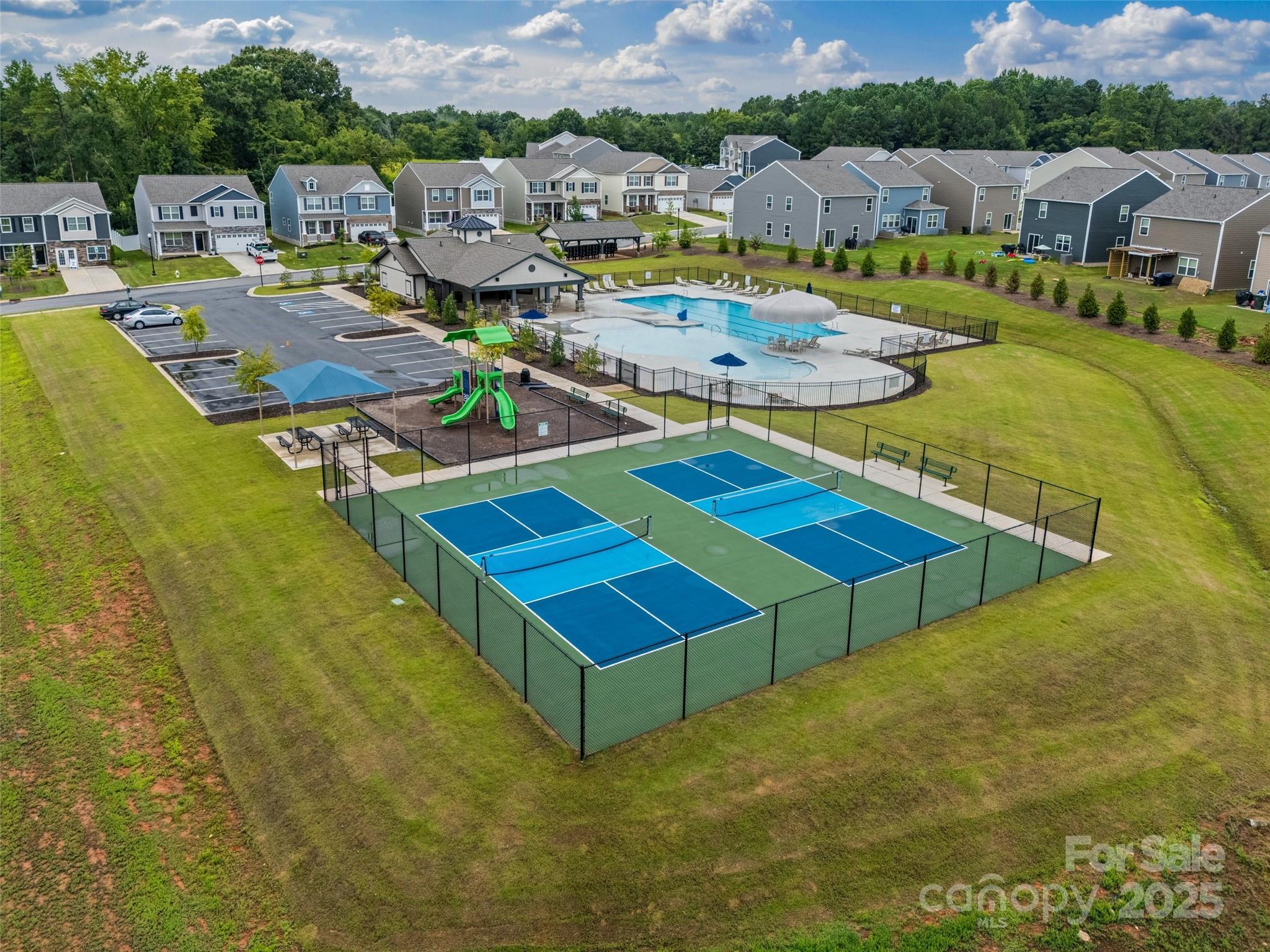 1219 Rutherford Street York, SC 29745 - Photo 33 of 38 a view of a swimming pool with outdoor seating