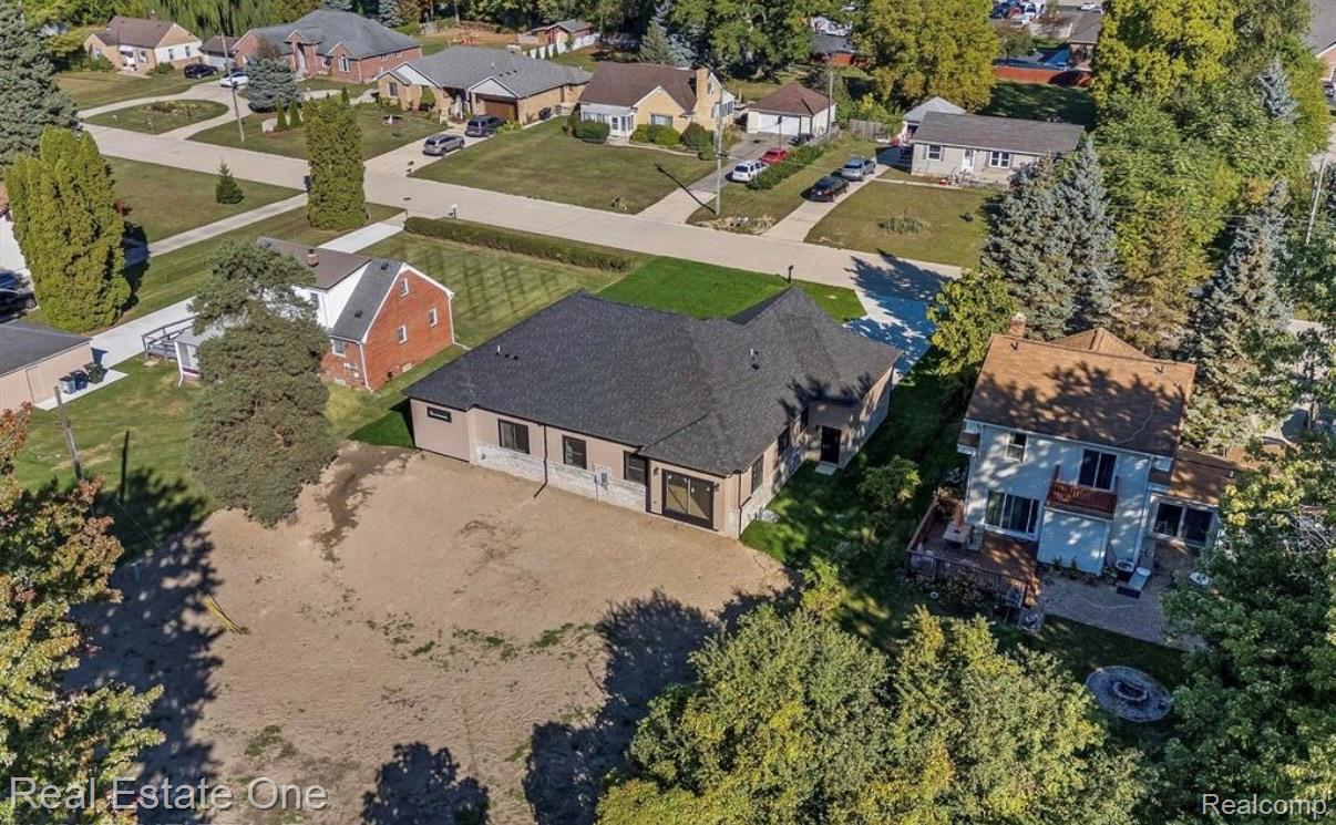 5636 Paris Street Sterling Heights, MI 48310 - Photo 31 of 37 Aerial view of property's location featuring nearby suburban area
