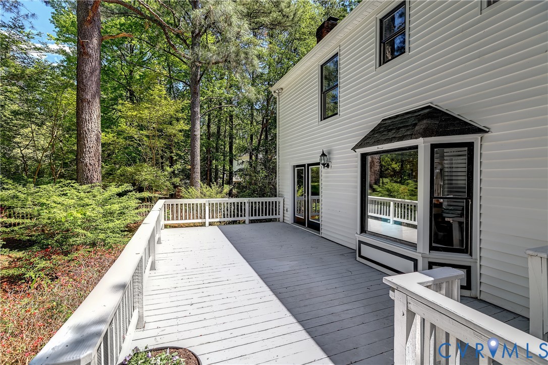 5201 Stone Horse Road Glen Allen, VA 23059 - Photo 41 of 54 a view of a house with backyard and deck