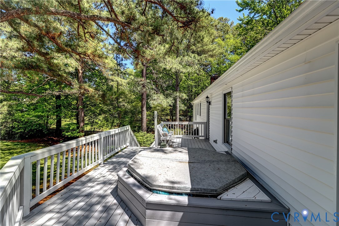 5201 Stone Horse Road Glen Allen, VA 23059 - Photo 45 of 54 a view from deck having patio