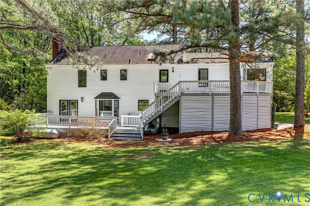 5201 Stone Horse Road Glen Allen, VA 23059 - Photo 46 of 54 a view of a house with a yard