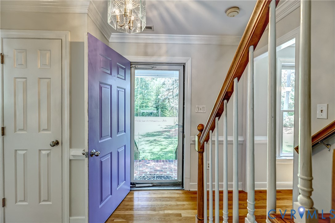 5201 Stone Horse Road Glen Allen, VA 23059 - Photo 6 of 54 a view of an entryway with staircase