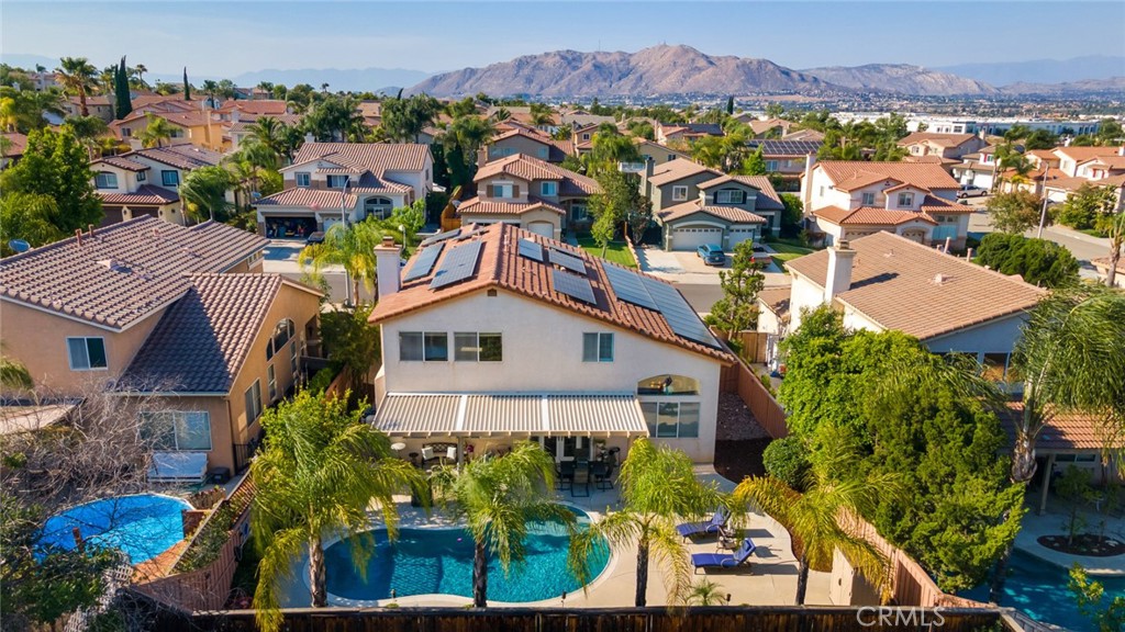 20885 Bakal Drive Riverside, CA 92508 - Photo 42 of 47 an aerial view of residential houses with outdoor space