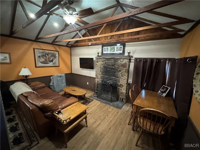 a tree in the middle of a building