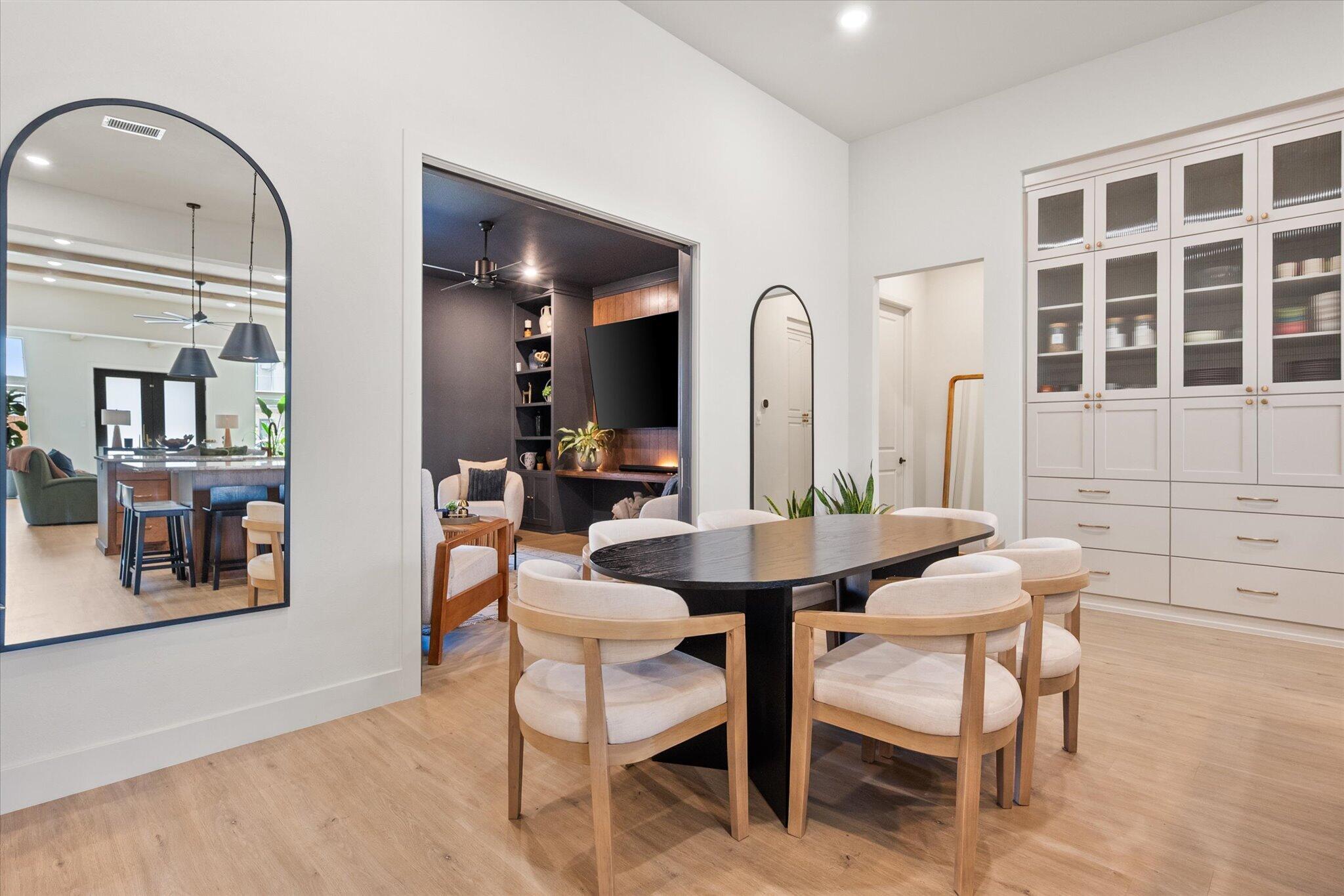 4026 136th Street Lubbock, TX 79423 - Photo 15 of 40 a view of a dining room with furniture and window