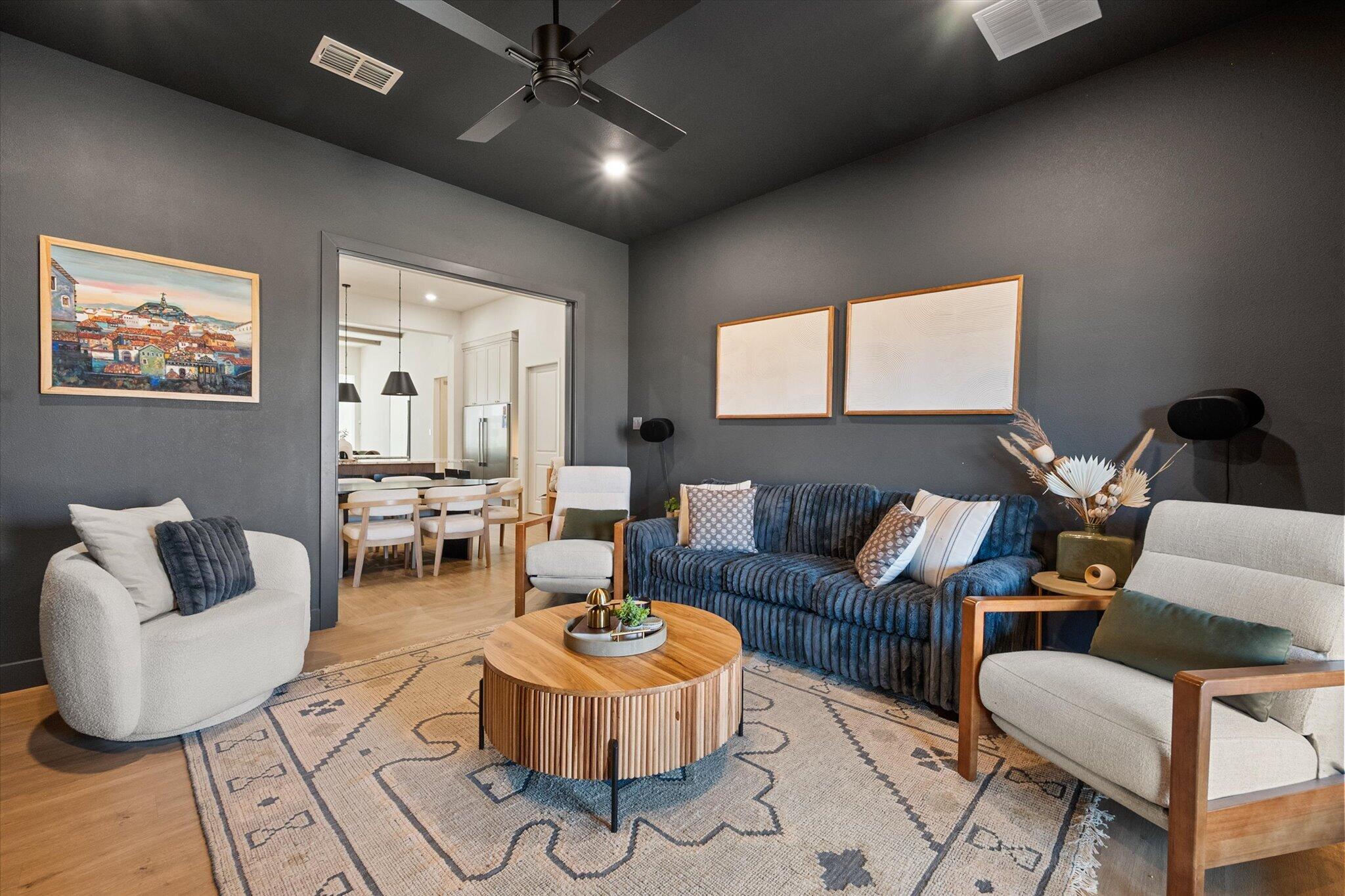 4026 136th Street Lubbock, TX 79423 - Photo 19 of 40 a living room with furniture and a large window
