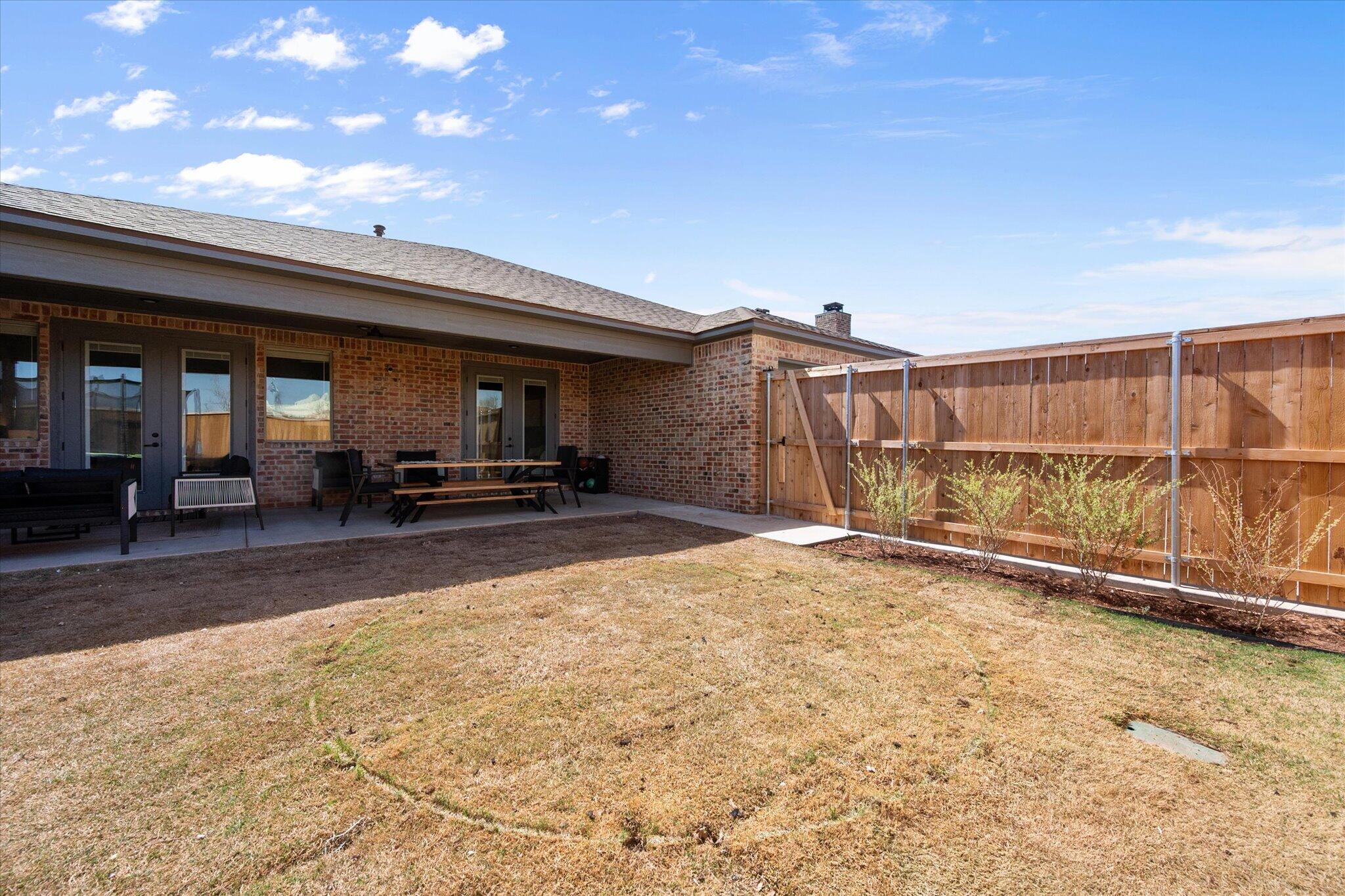 4026 136th Street Lubbock, TX 79423 - Photo 39 of 40 a view of a backyard