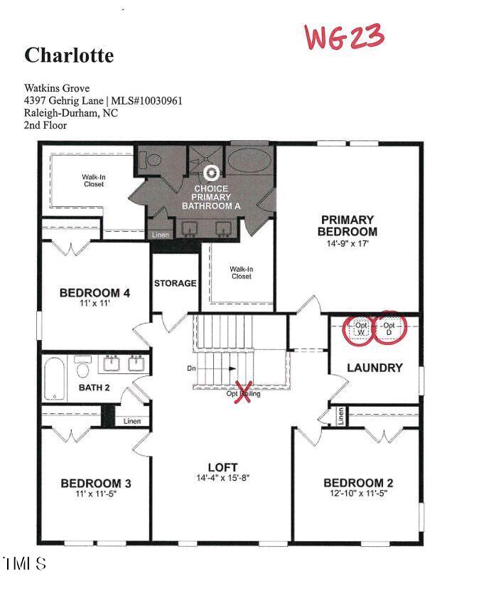 4397 Gehrig Lane, Unit 23 Raleigh, NC 27616 - Photo 16 of 16 Floor Plan